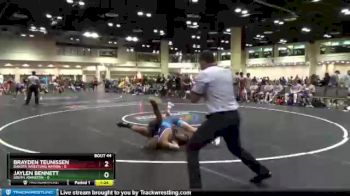 106 lbs Round 9 (10 Team) - Jaylen Bennett, South Johnston vs Brayden Teunissen, Dakota Wrestling Nation