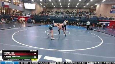 150 lbs Round 2 - Toren Nix, Frisco Centennial vs Carter Nekvapil, Allen Blue