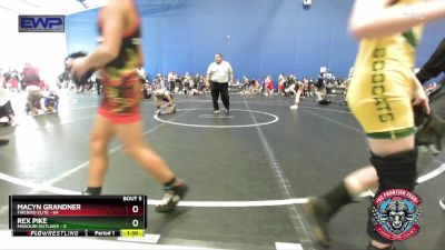 92 lbs Round 3 (4 Team) - Rex Pike, Missouri Outlaws vs Macyn Grandner, Firebird Elite