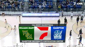Replay: William & Mary vs Hampton | Feb 2 @ 7 PM