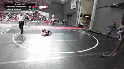 54 lbs Champ. Round 2 - Alexander Vellender Jr., Fort Atkinson Wrestling Club vs Quentin Susman, Ringers