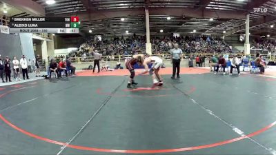 150 lbs Cons. Round 1 - Aleixo Luna, West Wendover vs Brekken Miller, Tonopah