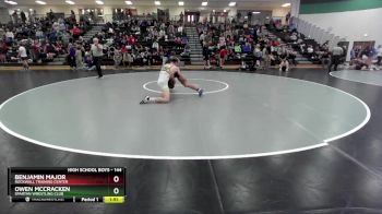 144 lbs Cons. Round 4 - Owen Mccracken, Spartan Wrestling Club vs Benjamin Major, Rockwall Training Center