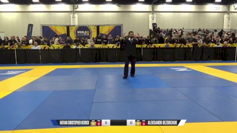 Aleksandr Bezobchuk vs Nathan Christopher Hedrick 2024 World IBJJF Jiu-Jitsu No-Gi Championship