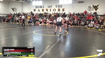 215 lbs Semifinal - Mason Westerdale, HLV, Victor vs Caleb Marr, Riceville