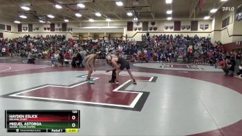 120 lbs Round 2 - Hayden Eslick, Roland-Story vs Miguel Astorga, Xavier, Cedar Rapids