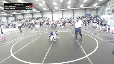 87 lbs Rr Rnd 1 - Axel Sanchez, Organ Mountain vs Elijah Rader, Colorado Crush