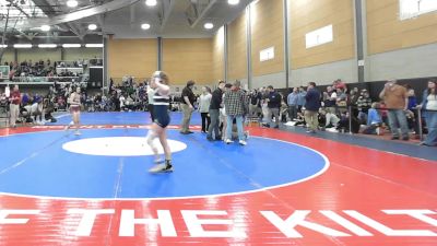 120 lbs Quarterfinal - Maleeah Rios, Bristol Central vs Ana Zeigler, Fryeburg Academy