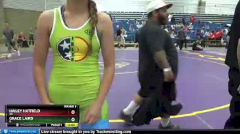 117 lbs Round 3 - Hailey Hatfield, OH vs Grace Laird, IL