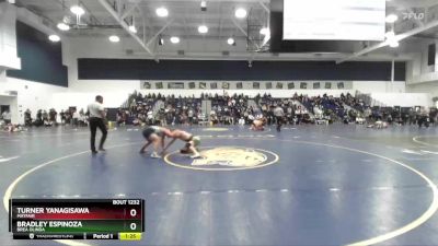 157 lbs Semifinal - Bradley Espinoza, Brea Olinda vs Turner Yanagisawa, Mayfair