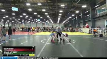 88 lbs Round 3 - Chase Lambert, VA Hammers vs Liam Snow, Maryland BLACK