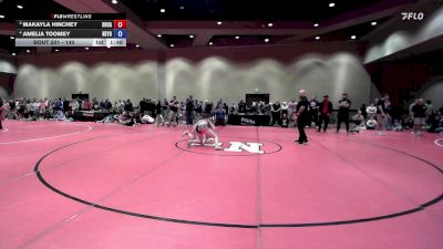 140 lbs 5th Place Match - Makayla Hinchey, South Carolina vs Amelia Toomey, New York