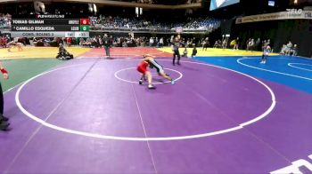 5A 106 lbs Cons. Round 3 - Camillo Esqueda, Lubbock Cooper Liberty High School vs Tobias Gilman, Argyle