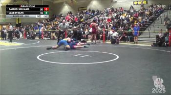 205 lbs Cons. Semi - Samuel Williams, Livermore Wrestling Club vs Lane Phelps, Clark