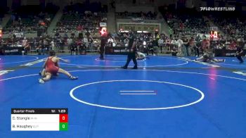 130 lbs Quarterfinal - Cole Stangle, Rhino vs Ben Haughey, Clipper WC