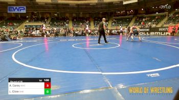 125 lbs Round Of 16 - Adam Carey, Immortal Athletics WC vs Luke Cline, Greater Heights Wrestling