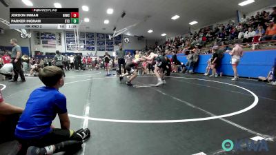 126 lbs Rr Rnd 2 - Jordon Inman, Red Ryder Wrestling Club vs Parker Ingram, Cleveland Takedown