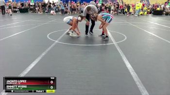 100 lbs Round 1 (8 Team) - Emmett Myers, Louisville WC vs Jacinto Lopez, Killer Elite