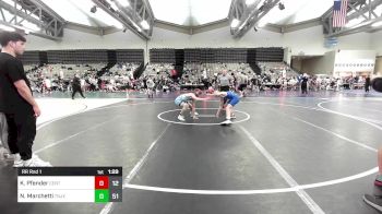 121 lbs Rr Rnd 1 - Kaiden Pfender, Centurion Wrestling vs Nico Marchetti, Team NJ X Ruthless