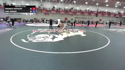 138 A Champ. Round 1 - Veronica Whitacre, Sacred Heart vs Abby Rhodes, Quincy