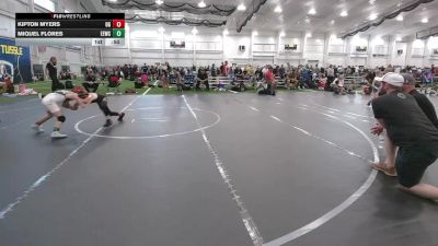 64 lbs Round 2 (8 Team) - Miquel Flores, Eastwood Eagles WC vs Kipton Myers, Ohio Gold