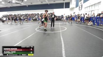 106 lbs Champ. Round 1 - Russell Hand, South Torrance vs Damian Montes, Yucaipa Thunder Wrestling Club