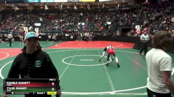 90 lbs Cons. Round 2 - Gamble Gossett, TWM1 vs Tyler Swaney, SGO1