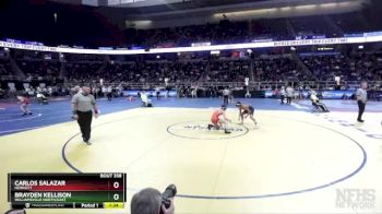 I-116 lbs Quarterfinal - Brayden Kellison, Williamsville North/East vs Carlos Salazar, Hewlett