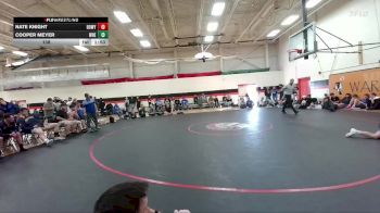 138 lbs Finals (8 Team) - Nate Knight, DouglasWY vs Cooper Meyer, Wheatland