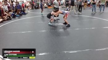 85 lbs Quarterfinal - Jeramiah Hagood, Team Tiger vs Luke D`Ettore, C2X