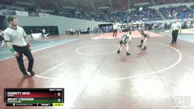 6A-106 lbs Semifinal - Garrett Head, Sandy vs Brody Lybarger, Mountainside