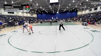 132 lbs Cons. Round 2 - Isabella Le, JR Tucker vs Lorelai Mooradian, New Kent