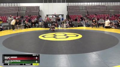 70 lbs Placement Matches (8 Team) - Isaac Hierro, POWA vs Kalix Kilpatrick, Minions