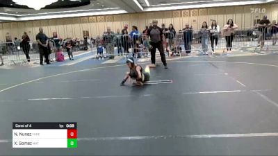 49 lbs Consi Of 4 - Noah Nunez, Threshold WC vs Xavier Gomez, Mat Mechanics