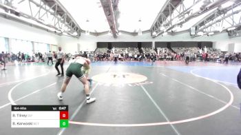 154-H lbs Consi Of 16 #1 - Bryan Tilney, Olympic vs Brandon Karwoski, DC Trained