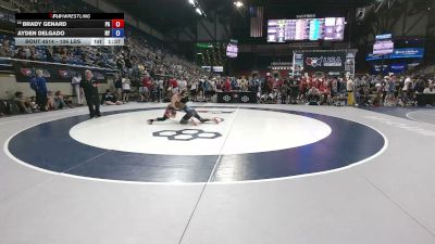 106 lbs Champ. Rd Of 64 - Brady Genard, Pennsylvania vs Ayden Delgado, New York