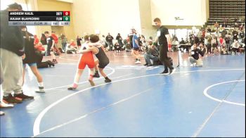 85 lbs Rr Rnd 6 - Andrew Kalil, Smitty's Barn Red - ESC vs Julian Slavkoski, F.L.O.W. - ESC