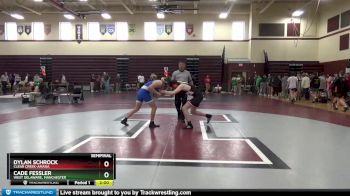 JV-33 lbs Semifinal - Dylan Schrock, Clear Creek-Amana vs Cade Fessler, West Delaware, Manchester