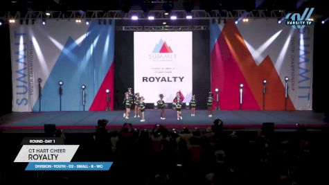 CT HART CHEER - Royalty [2023 L1 Youth - D2 - Small - B - WC Day 1] 2023 The Youth Summit