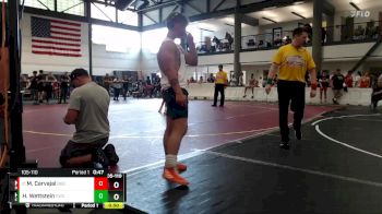 105-110 lbs Cons. Round 3 - Mason Carvajal, Built By Brunson vs Hank Wettstein, Eureka Wrestling Club