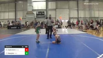 61 lbs Consi Of 4 - Hayden Splendore, Moen Wrestling Academy vs Tyson Meagher, Paynesville