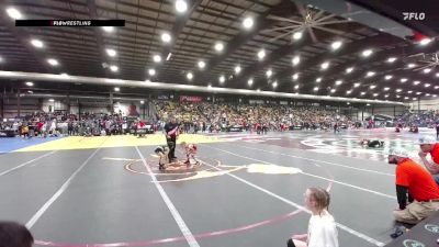 50 lbs Quarterfinal - Matthew Himrich, Newcastle Fall Guys vs Lucas Perez, No Team