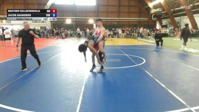 125A lbs Semifinal - Brayden Kellisonneglia, Kd6 vs Jacob Saunders, Xtreme Training