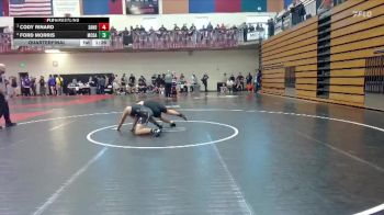 144 lbs Quarterfinal - Cody Rinard, Sandy vs Ford Morris, McDaniel