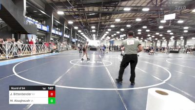 132 lbs Round Of 64 - Jesse Bittenbender, NY vs Muhammad Abughoush, VA