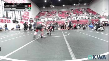 160 lbs Rr Rnd 3 - Cameron Dixon, Mustang Bronco Wrestling Club vs Grayson Blair, Team Nomad