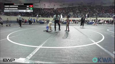 66 lbs Consolation - Cairo Anderson, Icefighter U vs Haze Mashburn, Collinsville Cardinal Youth Wrestling