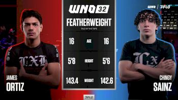 James Ortiz vs Chingy Sainz WNO 32