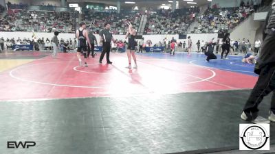 128 lbs Round Of 64 - Milo Shadid, Bishop McGuinness vs Lucas Yates, Newcastle Wrestling