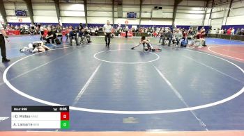 100 lbs Consi Of 4 - Devon Mateo, Krazy Monkeys WC vs Alex Lamarre, Bristol Gladiators